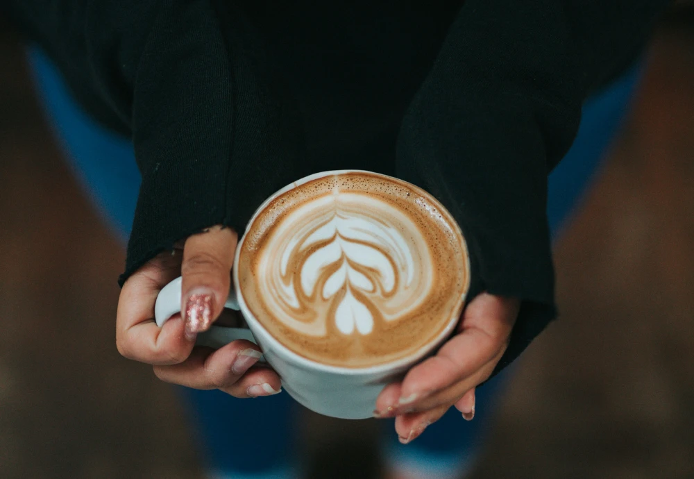 espresso machine with milk frother and grinder